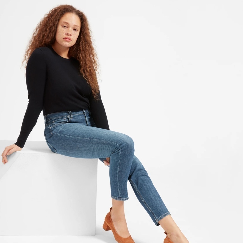 Everlane high rise skinny denim